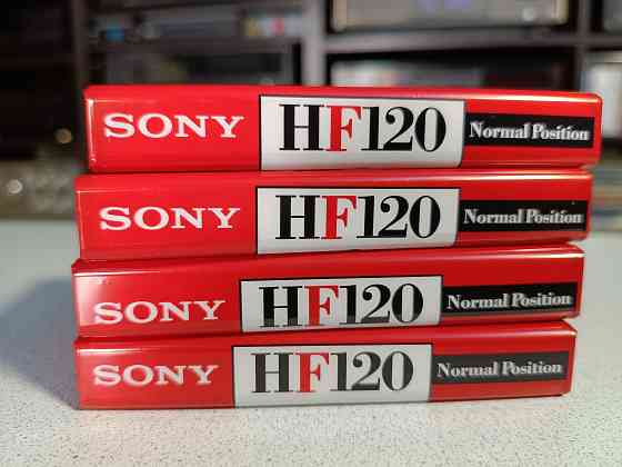 Запечатанные аудиокассеты Sony HF120 Донецк