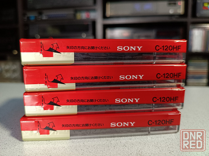 Запечатанные аудиокассеты Sony HF120 Донецк - изображение 4