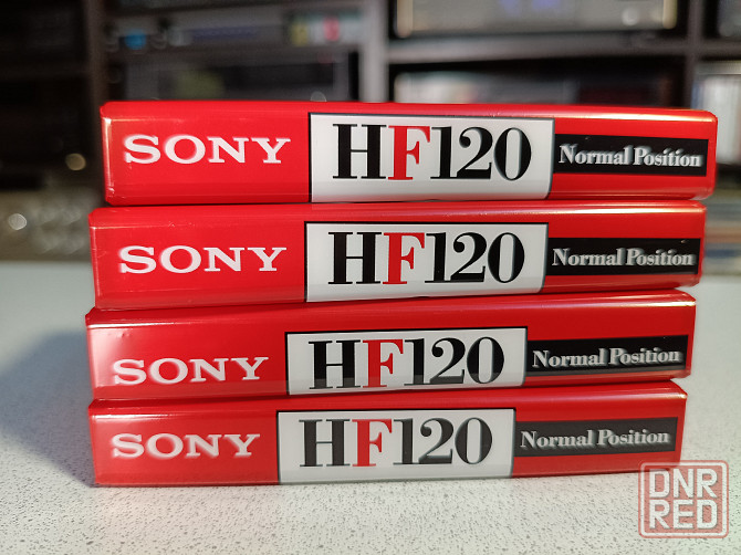 Запечатанные аудиокассеты Sony HF120 Донецк - изображение 3