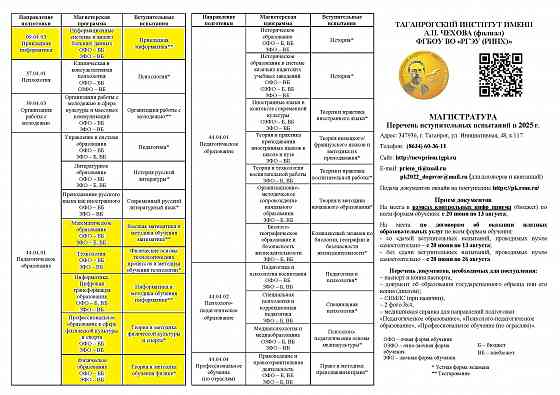 Поступайте на физмат Таганрогского пединститута! Таганрог