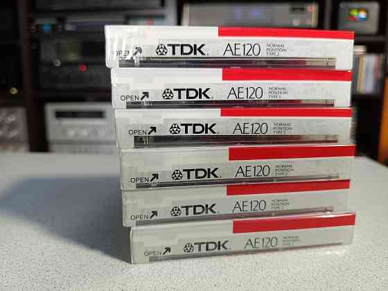 Запечатанные аудиокассеты TDK. AE120 K Донецк