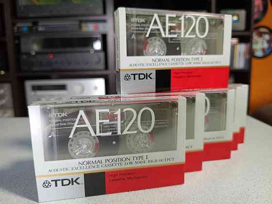 Запечатанные аудиокассеты TDK. AE120 K Донецк