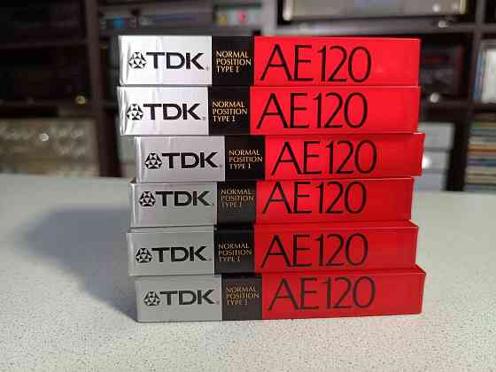Запечатанные аудиокассеты TDK. AE120 K Донецк
