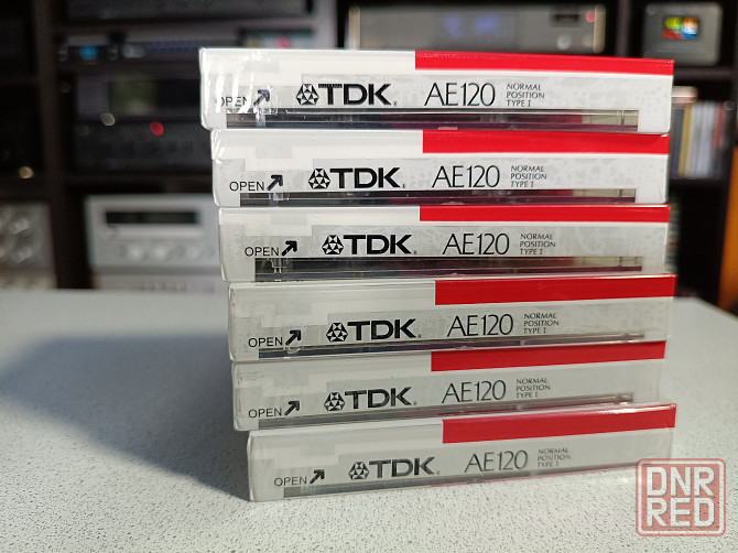 Запечатанные аудиокассеты TDK. AE120 K Донецк - изображение 4