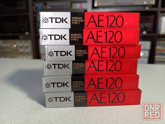 Запечатанные аудиокассеты TDK. AE120 K Донецк - изображение 3