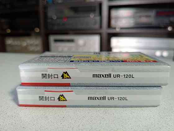 Запечатанные аудиокассеты Maxell-URA120 Донецк
