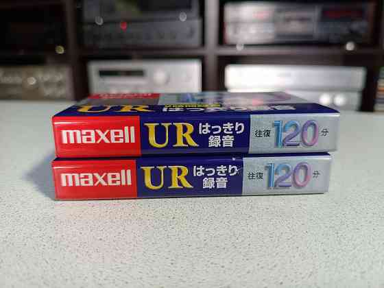Запечатанные аудиокассеты Maxell-URA120 Донецк