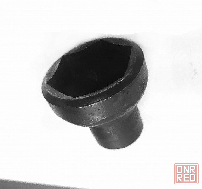 Головка торцовая 55 мм, кованная, 3/4" дюйм , 20 мм, 6 гранная, черная, длина 70 мм. Донецк - изображение 8