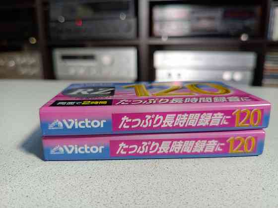 Запечатанные аудиокассеты Victor-RZ120 Донецк