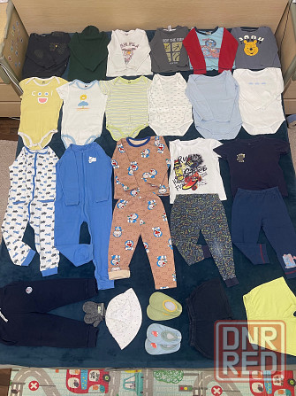 Пакет одежды для мальчика 86 92 98 Макеевка - изображение 1