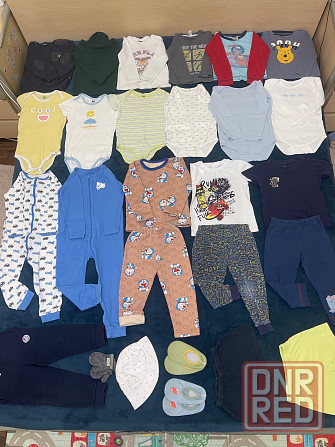 Пакет одежды для мальчика 86 92 98 Макеевка - изображение 3