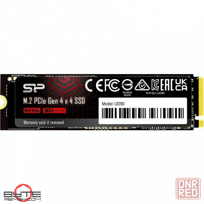 Накопитель ssd silicon power pci-e 4.0 x4 500gb sp500gbp44ud9005 m-series ud90 m.2 2280 по доступной цене в макеевке днр | Гарантия Макеевка - изображение 1