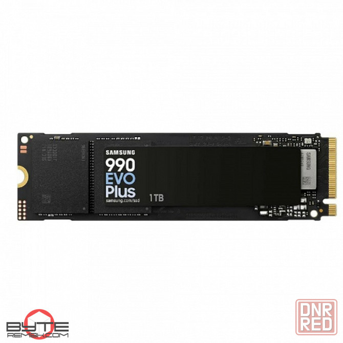 Samsung накопитель ssd 1tb 990 evo plus m.2 mz-v9s1t0bw nvme 2.0, pcie 4.0 x4, v-nand tlc по доступной цене в макеевке днр | Гарантия Макеевка - изображение 1