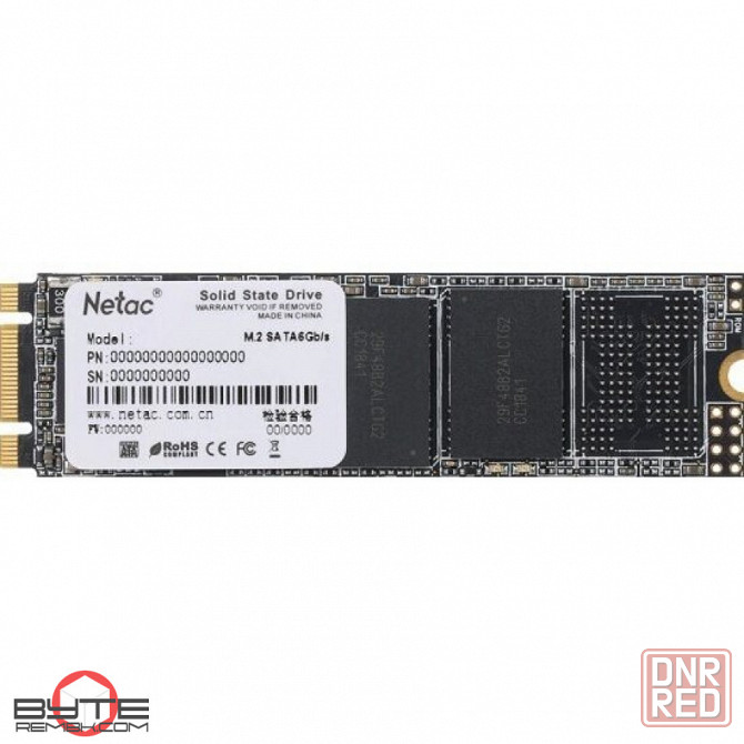 Твердотельный накопитель ssd m.2 sata netac 2tb sata (nt01n535n-002t-n8x) | Гарантия Макеевка - изображение 1