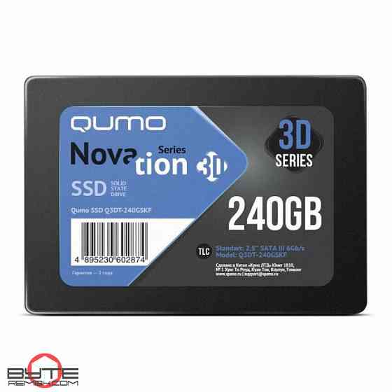 Твердотельный накопитель ssd 2.5" qumo (q3dt-240gskf) 240гб | Гарантия Макеевка