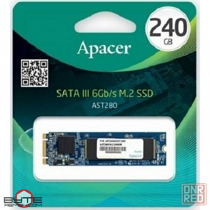 Твердотельный накопитель ssd m.2 sata apacer ast280 (ap240gast280-1) 240гб | Гарантия Макеевка - изображение 1