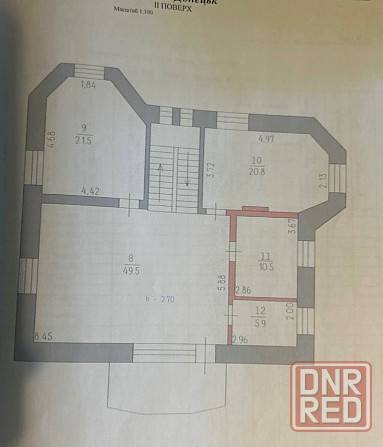 Продажа 2 этажного жилого дома с приватизированным участком земли г. Донецк Киевский район Донецк - изображение 4