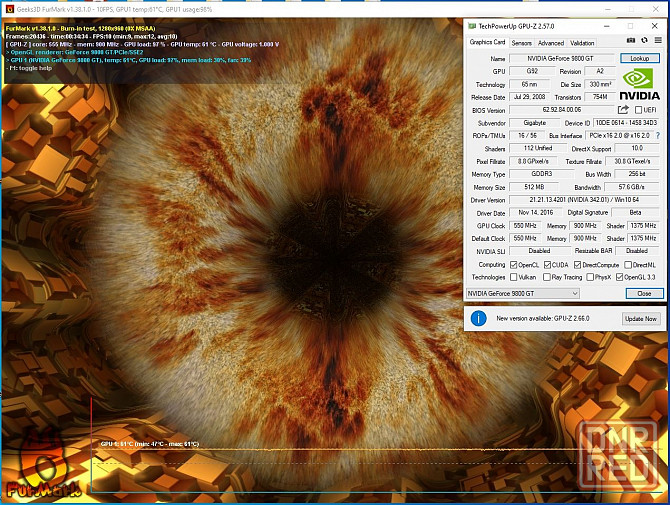 Обмен на ваши 30шт неисправной-ненужной озу для пк и серверов - GeForce 9800 GT 512MB GDDR3 256-Bit Донецк - изображение 7