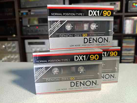 Запечатанные аудиокассеты DENON-DX1/90 Донецк