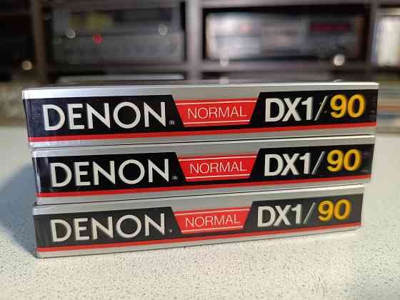 Запечатанные аудиокассеты DENON-DX1/90 Донецк