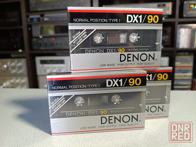 Запечатанные аудиокассеты DENON-DX1/90 Донецк - изображение 1