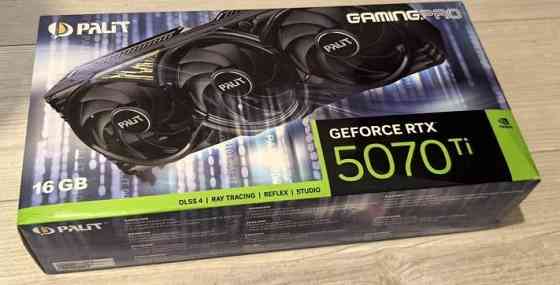 Видеокарта NVIDIA GeForce RTX 5070 Ti (16GB GDDR7) Palit Gaming Pro Донецк