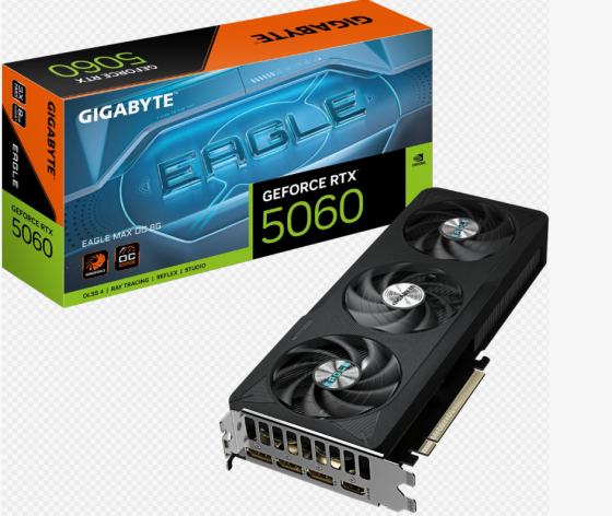 Видеокарта NVIDIA GeForce RTX 5060 (8GB GDDR7) Gigabyte Eagle MAX OC Донецк