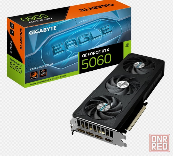 Видеокарта NVIDIA GeForce RTX 5060 (8GB GDDR7) Gigabyte Eagle OC Донецк - изображение 1