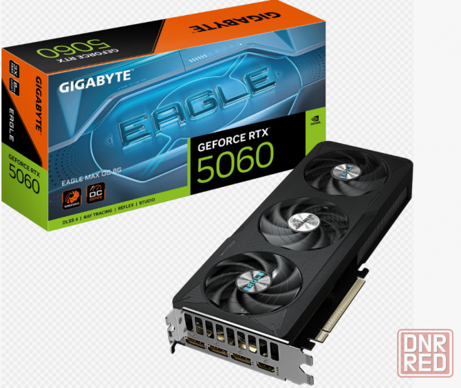 Видеокарта NVIDIA GeForce RTX 5060 (8GB GDDR7) Gigabyte Eagle MAX OC Донецк - изображение 1