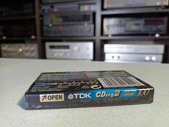 Запечатанная аудиокассета TDK-CDing-II-100 Донецк