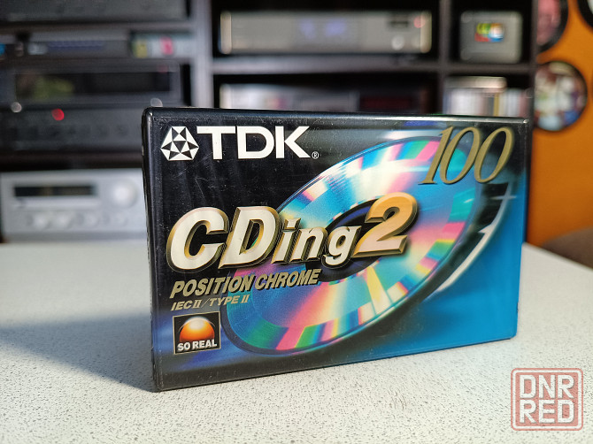 Запечатанная аудиокассета TDK-CDing-II-100 Донецк - изображение 1
