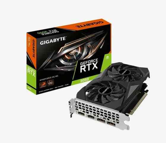 Видеокарта NVIDIA GeForce RTX 3050 (6GB GDDR6) Gigabyte Windforce OC V2 Донецк