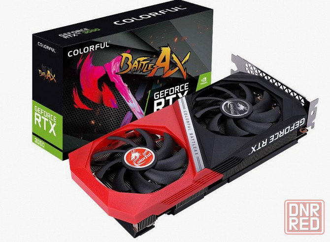 Видеокарта NVIDIA GeForce RTX 3060 (8Gb GDDR6) Colorful NB DUO Донецк - изображение 1