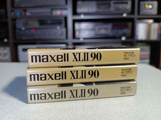 Запечатанная аудиокассета Maxell-XLII-90 Донецк
