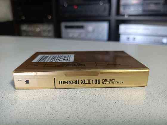 Запечатанная аудиокассета Maxell-XLII-100 Донецк