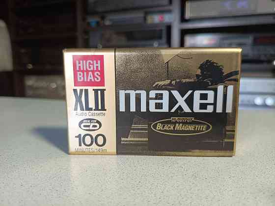Запечатанная аудиокассета Maxell-XLII-100 Донецк