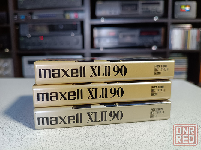 Запечатанная аудиокассета Maxell-XLII-90 Донецк - изображение 4