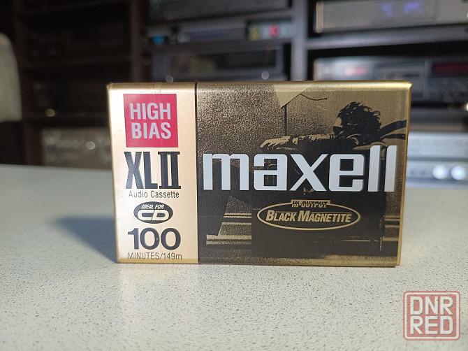 Запечатанная аудиокассета Maxell-XLII-100 Донецк - изображение 1