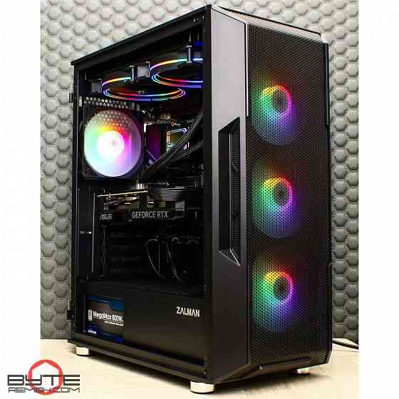 Игровой компьютер Byte-Platfrom | Intel Core i5-13600KF (14ядер/20потоков) | ZALMAN 800W | Wi-Fi | SSD 1TB NVME | 32Gb DDR5 | RTX4070 12GB | Windows 1 Макеевка
