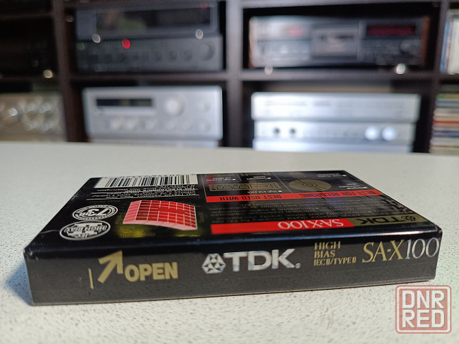 Запечатанная аудиокассета TDK-SA-X100 Донецк - изображение 4