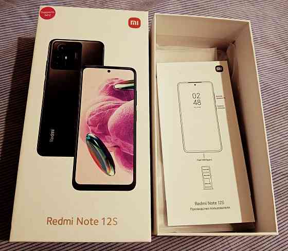 Продам смартфон Redmi Note 12S с зарядным и коробкой за 20000 р; Макеевка