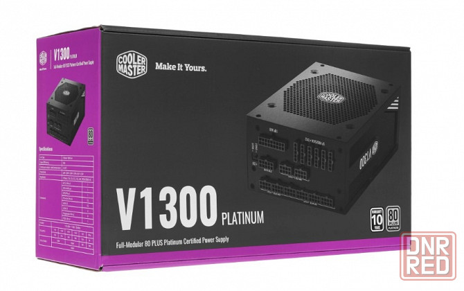 Блок питания CoolerMaster V1300 Platinum 1300W Донецк - изображение 1
