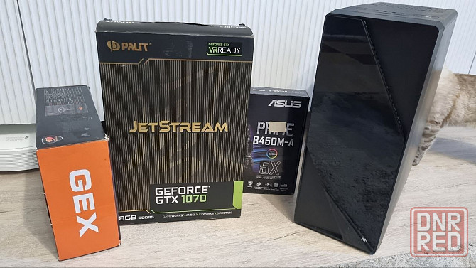 Системный блок Ryzen 7 1700 | 16 GB DDR4 | SSD NVME 240GB + HDD 1000 GB | GTX 1070 8GB Донецк - изображение 1