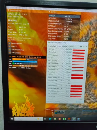 Видеокарта NVIDIA GeForce RTX 3070 (8Gb GDDR6) Palit GamingPro Донецк