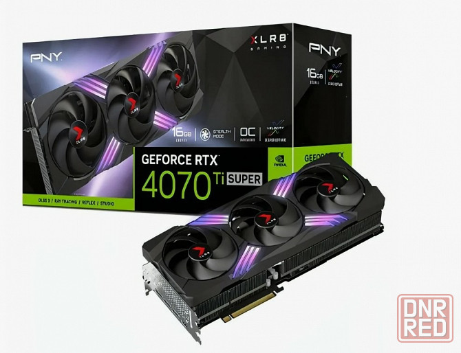Видеокарта NVIDIA GeForce RTX 4070 Ti Super PNY XLR8 Донецк - изображение 1