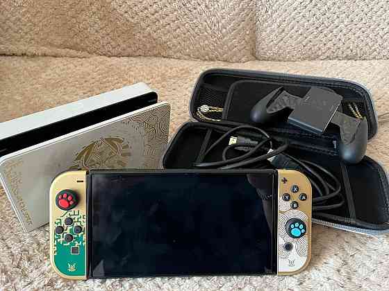 Игровая приставка Nintendo Switch OLED, 64Gb, Zelda Edition Донецк