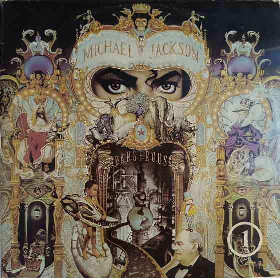 Виниловая пластинка 2LP "Michael Jackson"-"Dangerous" Донецк