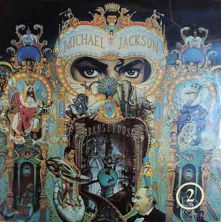 Виниловая пластинка 2LP "Michael Jackson"-"Dangerous" Донецк
