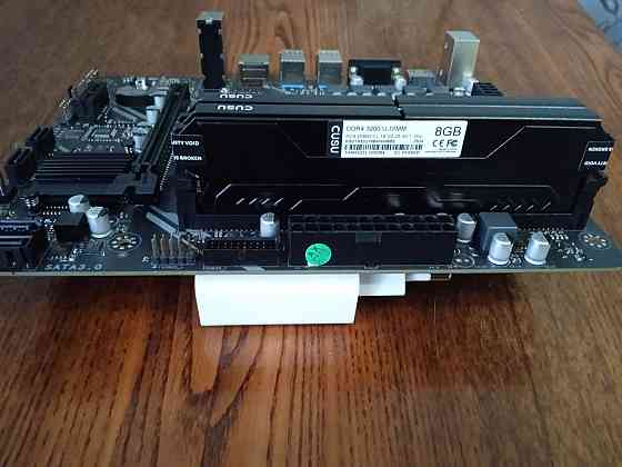 Комплект AM4 B450M + R5 2600 + ddr4 2шт по 8 гб 3200 mhz Луганск