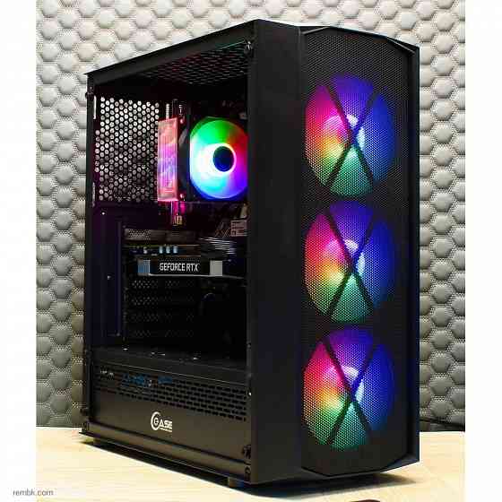 Игровой компьютер Byte-Sentinel | AMD Ryzen 5 3600 (6ядер/12потоков) | 700W | SSD 1Tb | 16ГБ | NVIDIA GeForce RTX 2060 SUPER | Windows 11 Макеевка